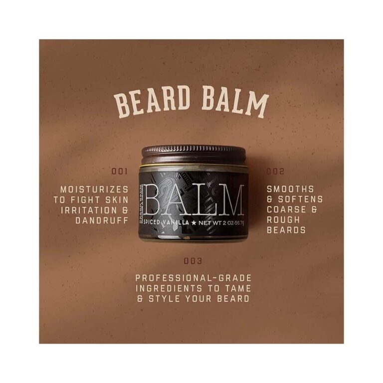 18.21 Man Made Spiced Vanilla Beard Balm - (56.7g) - 18.21 Man Made