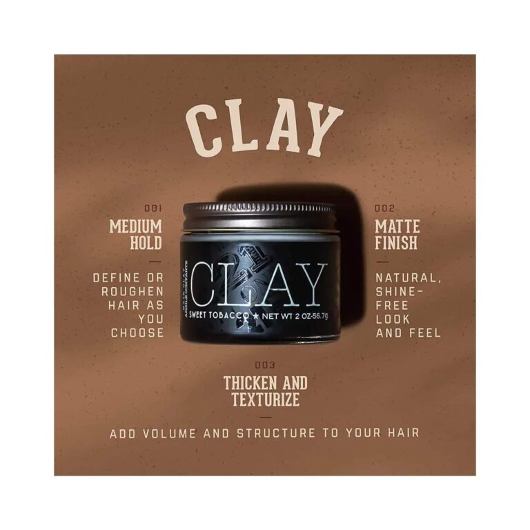 18.21 Man Made Sweet Tobacco Hair Styling Clay - (56.7 g) - 18.21 Man Made
