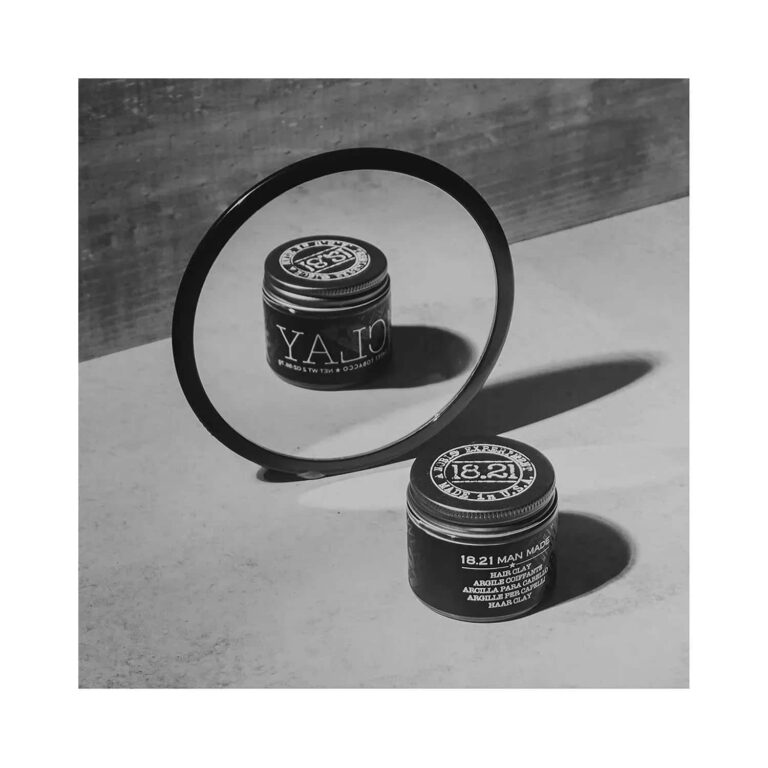 18.21 Man Made Sweet Tobacco Hair Styling Clay - (56.7 g) - 18.21 Man Made