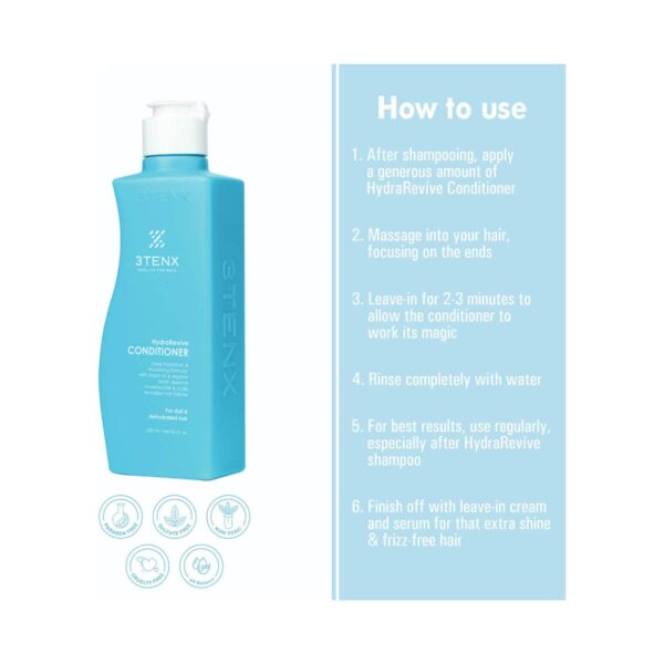 3TENX Hydrarevive Conditioner (250 ml) - 3TENX