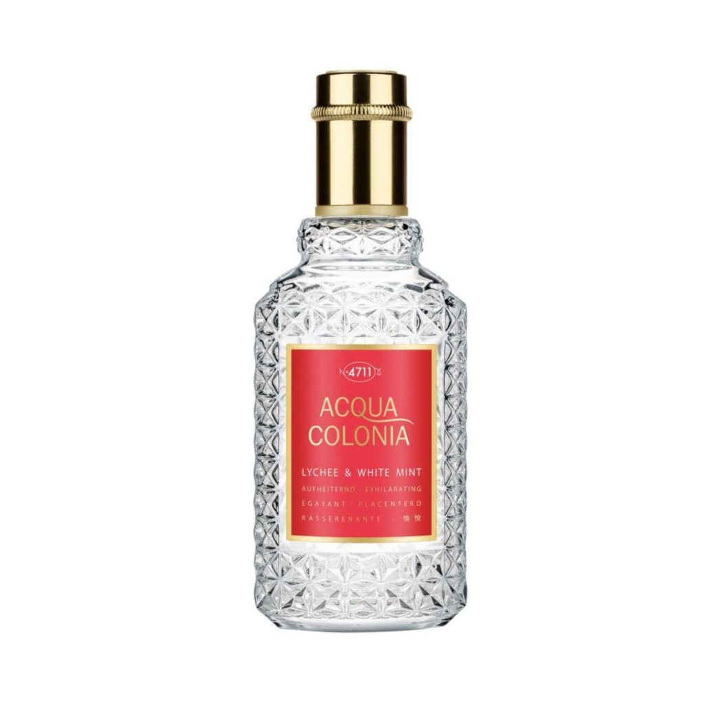 4711 Acqua Colonia Lychee & White Mint Eau De Cologne (50ml) - 4711