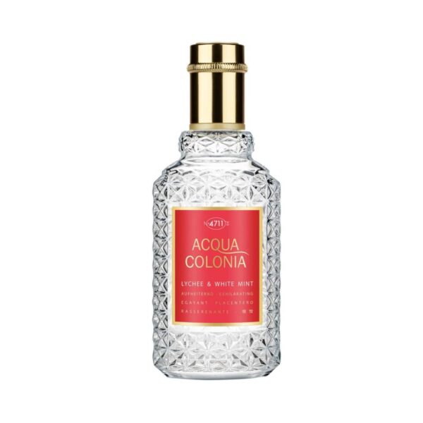 4711 Acqua Colonia Lychee & White Mint Eau De Cologne (50ml) - 4711