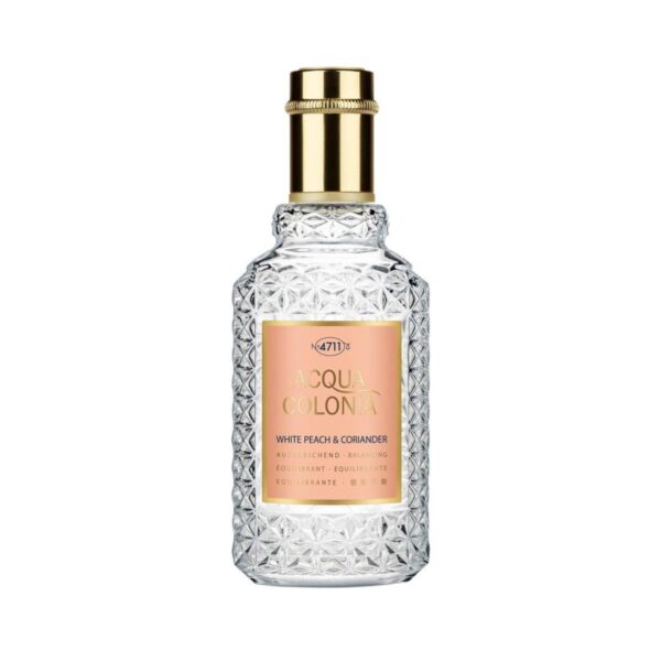4711 Acqua Colonia White Peach & Coriander Eau De Cologne (50ml) - 4711