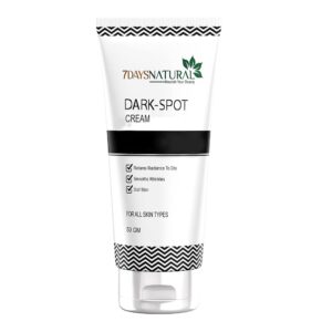 7 DAYS Natural Dark Spot Corrector For Face Cream| Helps Reducing Dark Spots & Acne Marks | For A Refreshed & Brighter Skin(50 Gm)