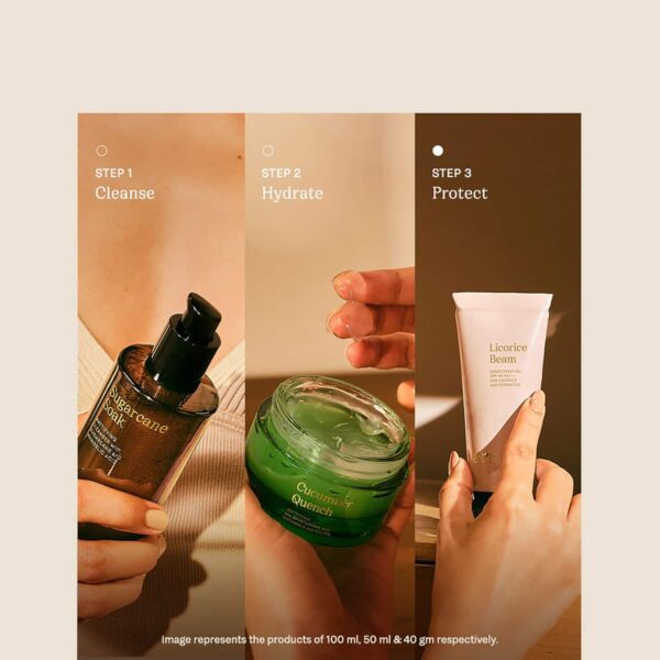 82°E Licorice Beam Sunscreen Gel SPF 40 PA+++ with Licorice and Ceramides (Mini) (15 g) - 82°E