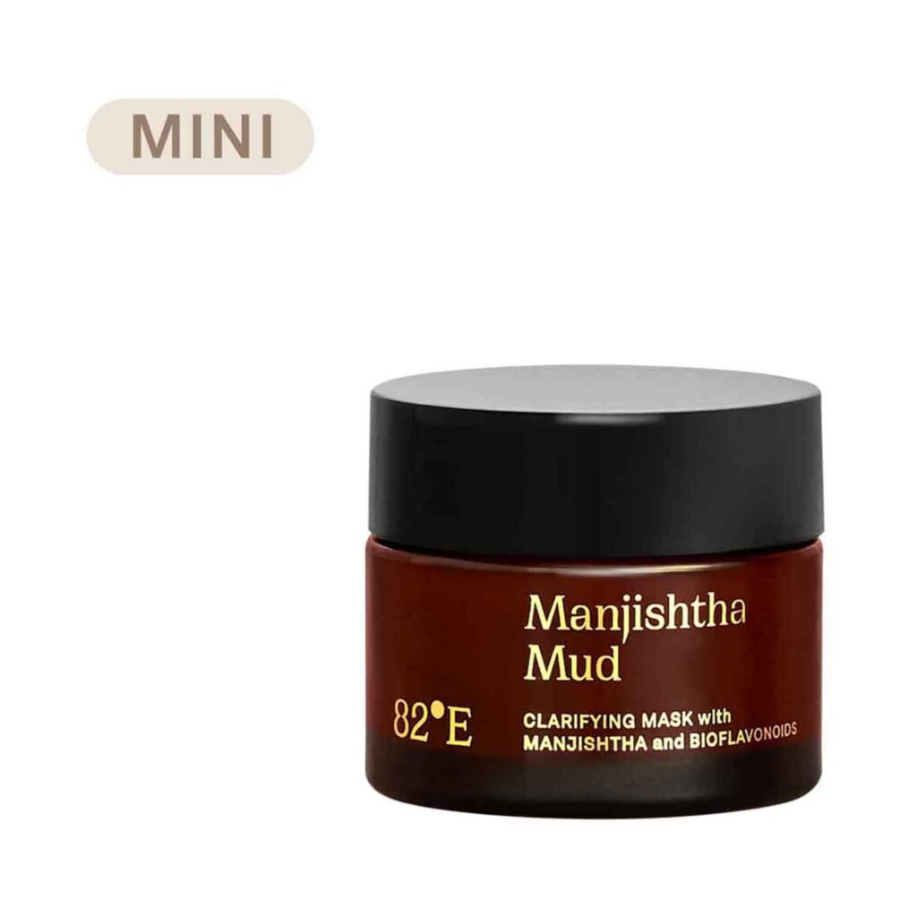 82°E Manjishtha Mud Clarifying Mask with Manjishtha and Bioflavonoids (Mini) (15 ml) - 82°E