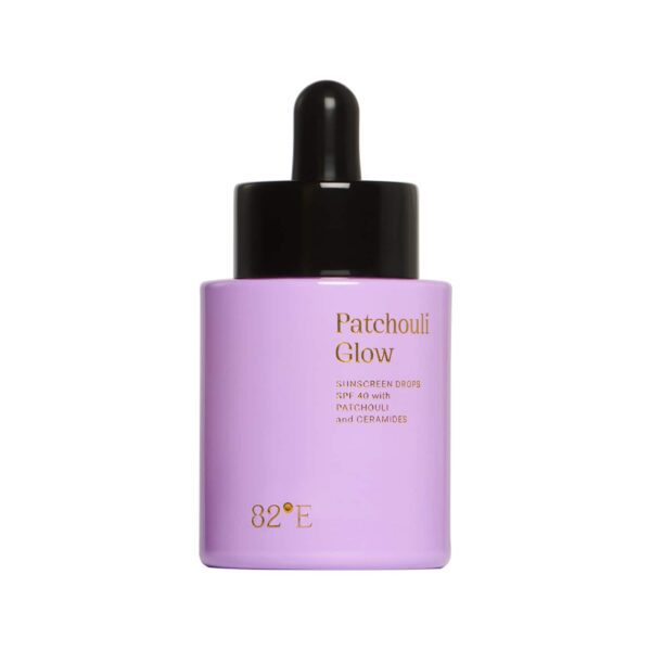 82°E Patchouli Glow Sunscreen Oil SPF 40 PA+++ with Patchouli and Ceramides (30 ml) - 82°E