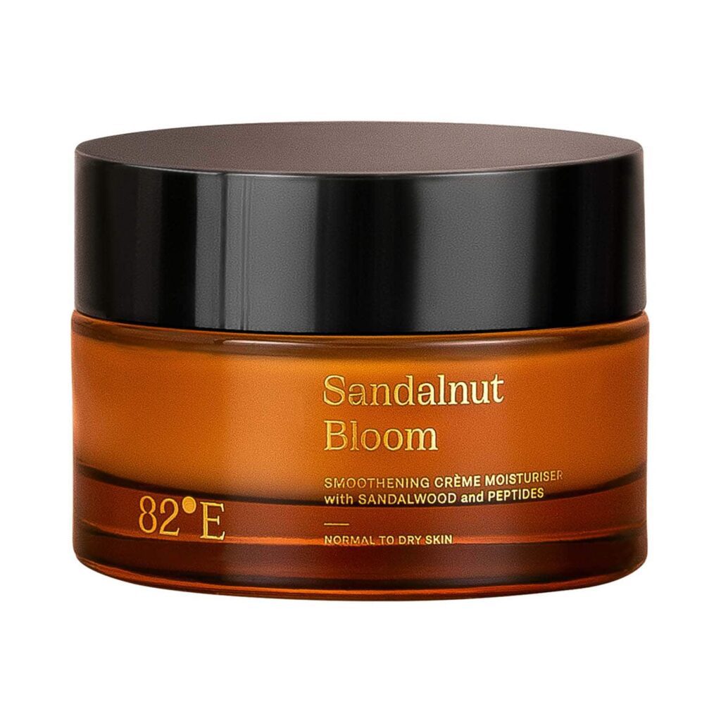 82°E Sandalnut Bloom Smoothening Creme Moisturiser with Sandalwood and Peptides (50 ml) - 82°E