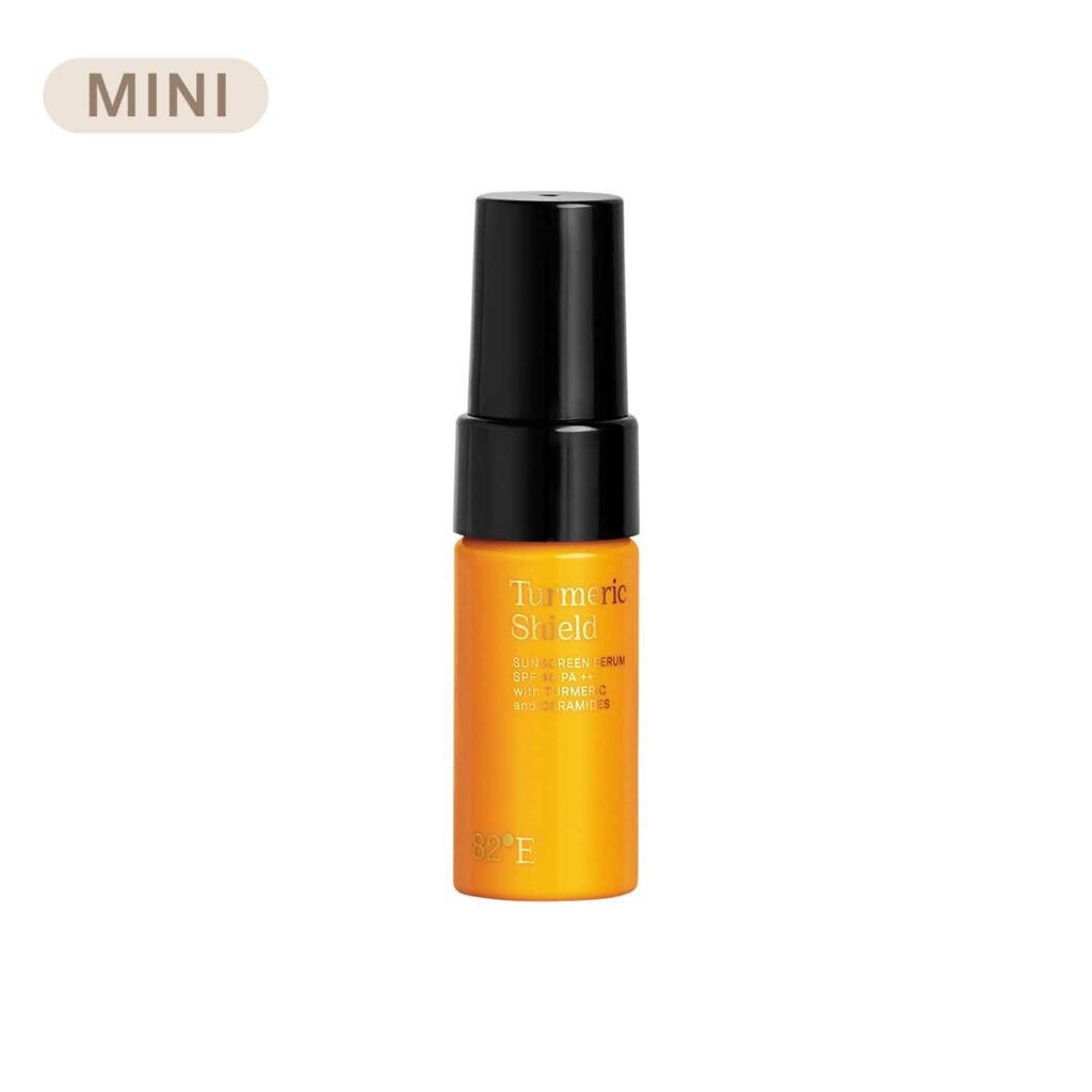 82°E Turmeric Shield Sunscreen Serum With SPF 40 PA+++ (15 ml) - 82°E