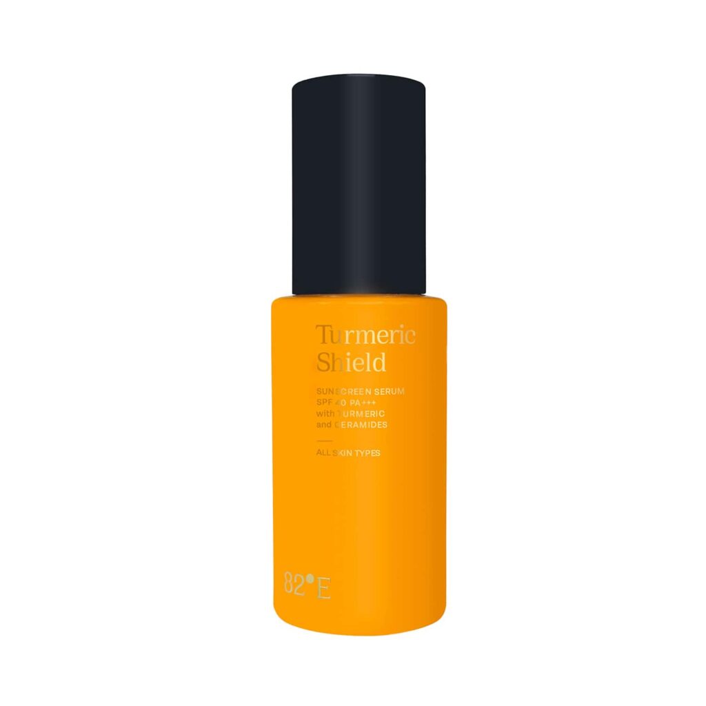 82°E Turmeric Shield Sunscreen Serum With SPF 40 PA+++ (30 ml) - 82°E