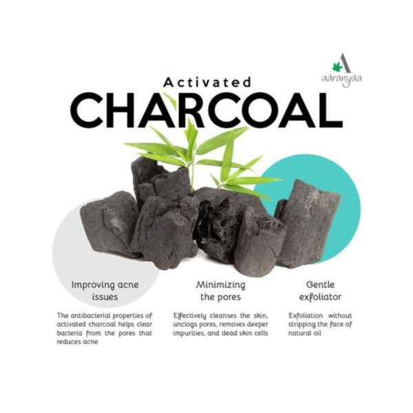 Aaranyaa Activated Charcoal Peel of Mask (100g) - Aaranyaa