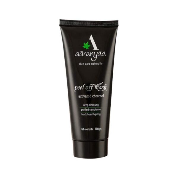 Aaranyaa Activated Charcoal Peel of Mask (100g) - Aaranyaa
