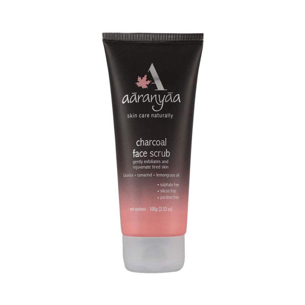 Aaranyaa Charcoal Face Scrub (100g) - Aaranyaa