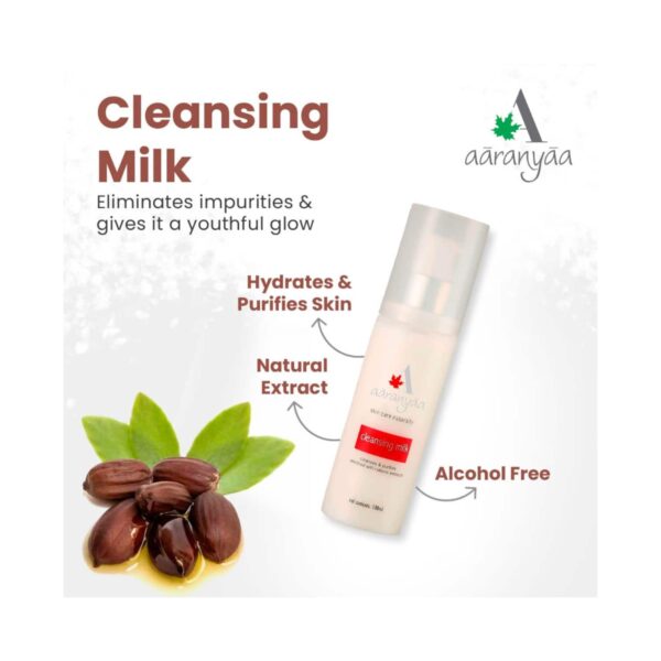 Aaranyaa Cleansing Milk Non Alcoholic (100ml) - Aaranyaa