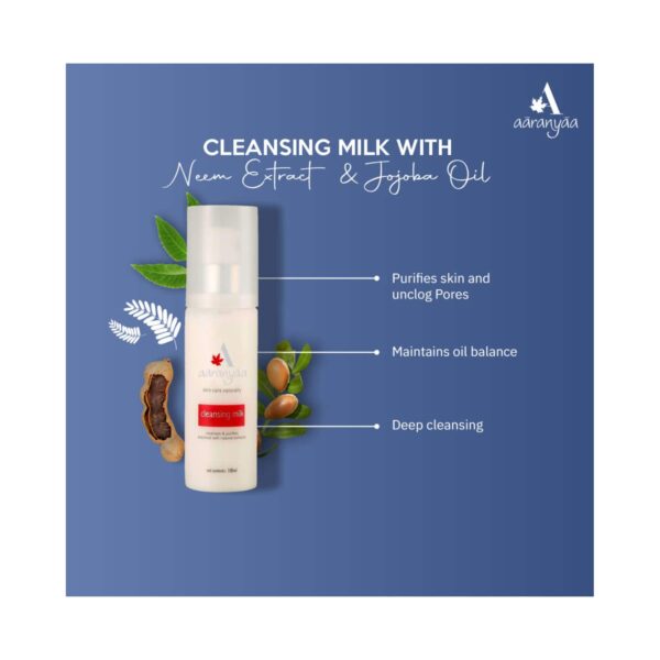 Aaranyaa Cleansing Milk Non Alcoholic (100ml) - Aaranyaa