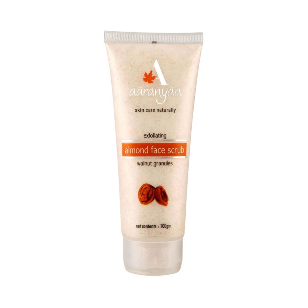 Aaranyaa Exfoliating Almond Face Scrub (100g) - Aaranyaa