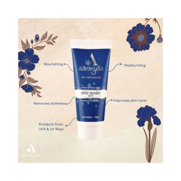 Aaranyaa Fairness Cream White Wonder SPF 20 (55g) - Aaranyaa