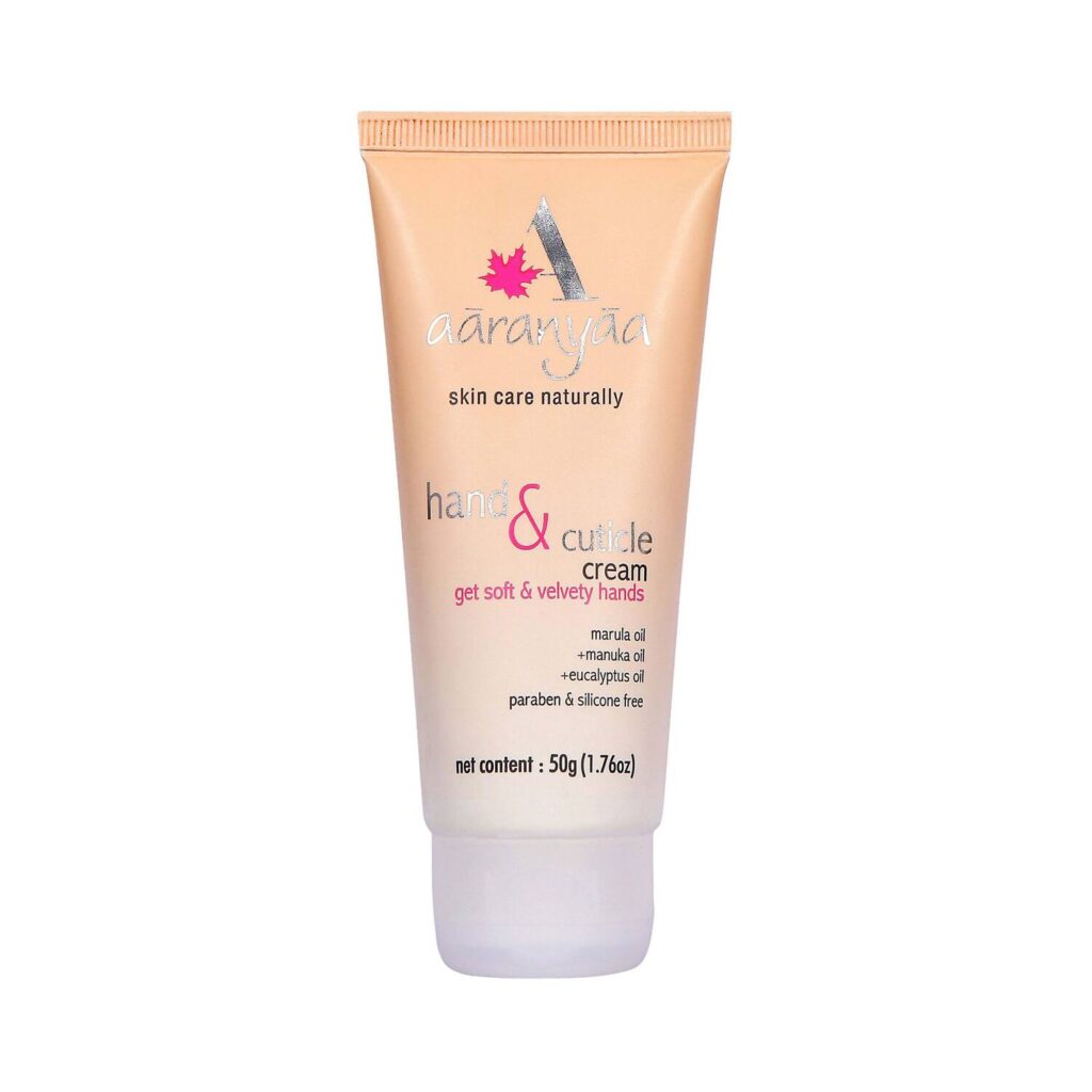 Aaranyaa Hand & Cuticle Cream With Moringa & Manuka Oil (50ml) - Aaranyaa