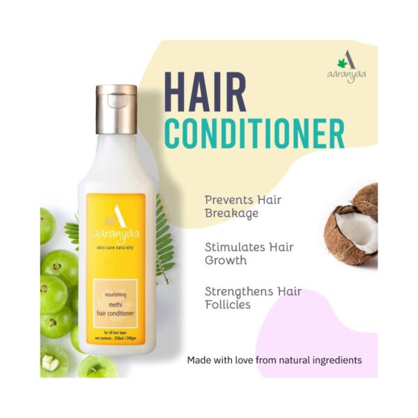 Aaranyaa Methi Nourishing Hair Conditioner (250ml) - Aaranyaa