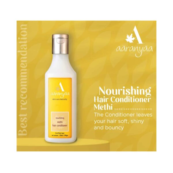Aaranyaa Methi Nourishing Hair Conditioner (250ml) - Aaranyaa