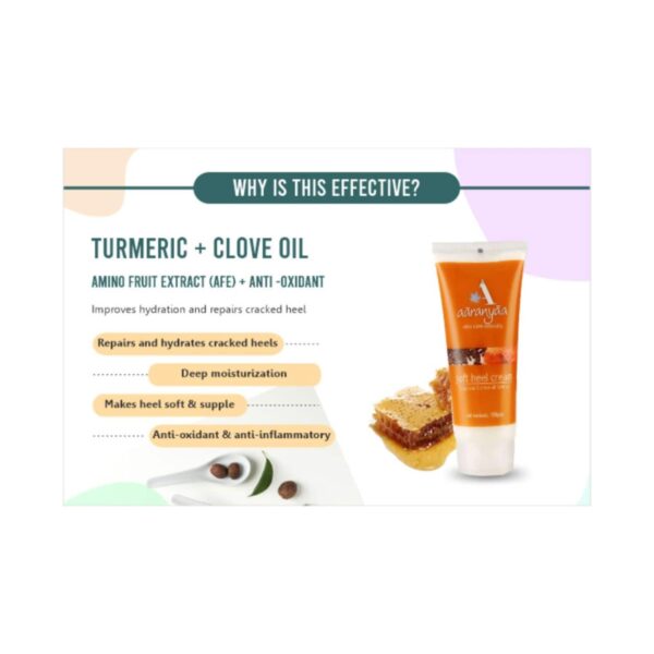 Aaranyaa Soft Heel Cream (100g) - Aaranyaa