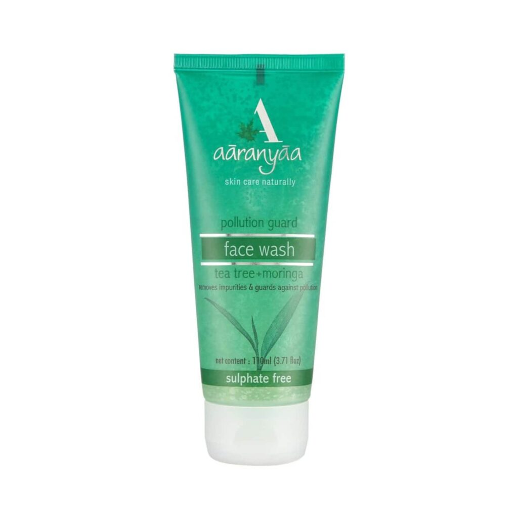Aaranyaa Sulphate Free Tea Tree Moringa Face Wash (110ml) - Aaranyaa