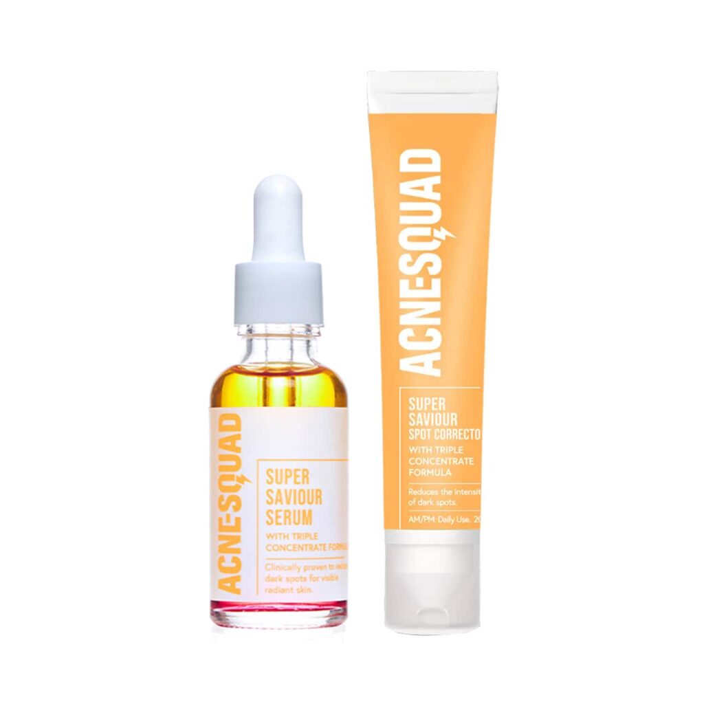 Acne Squad Acne Scars & Dark Spots Serum & Spot Corrector Duo Combo - Acne Squad