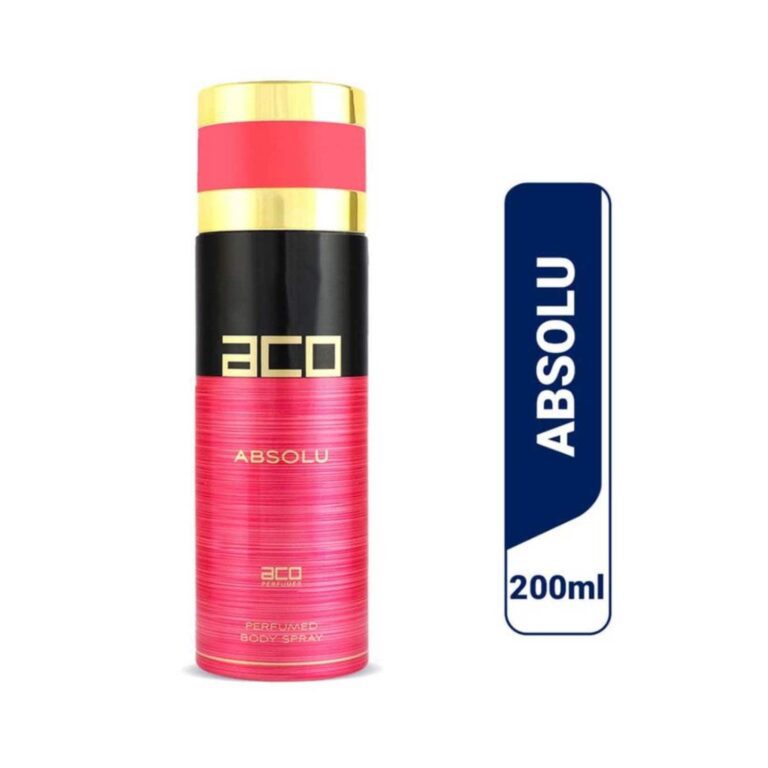 ACO Perfumes Absolu Perfumed Body Spray - (200ml) - ACO Perfumes