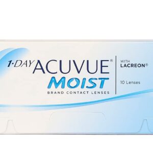 Acuvue 1-Day Moist, Daily Disposable Contact Lenses, Pack of 10 lenses, From Johnson & Johnson (-2)
