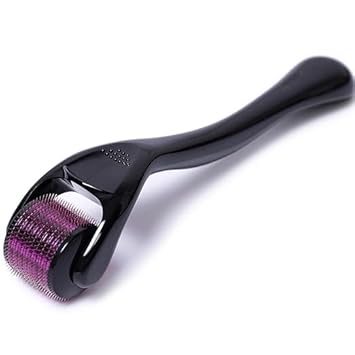ADBERG™® Derma Roller 0.5 mm with 540 Needles Beard Hair Growth Roller Reduces Hair Fall & Activate Hair Follicles Repairs Damaged Hair Men & Women