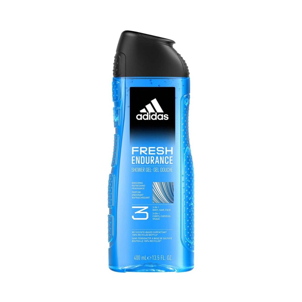 Adidas Fresh Endurance 3-In-1 Shower Gel For Men (400 ml) - Adidas