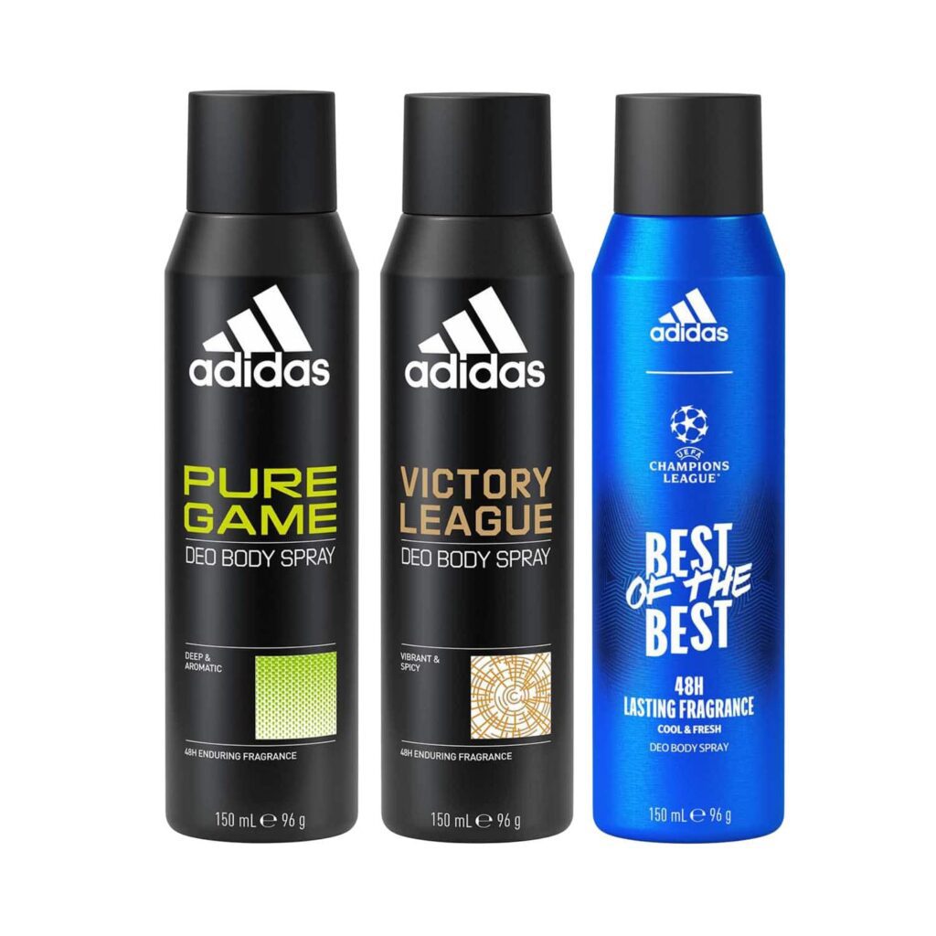 Adidas Pure Game + UEFA + Victory Deo Pk3 - Adidas