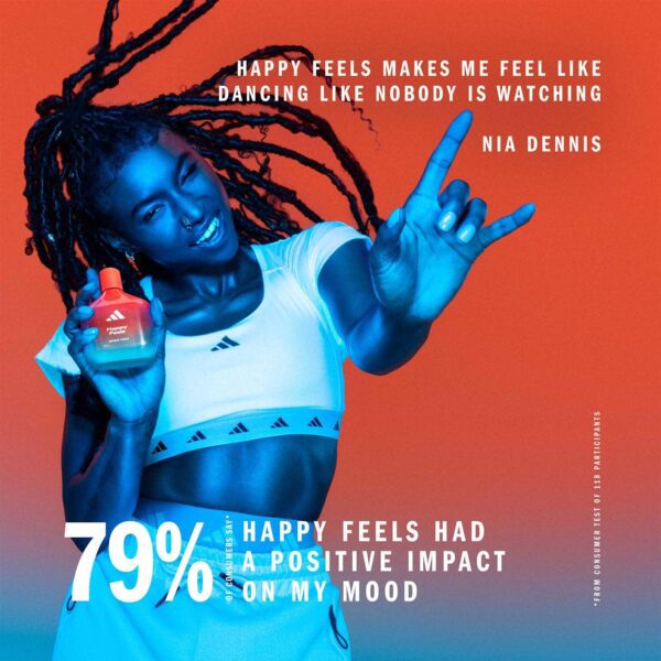 Adidas Vibes Happy Feels Eau De Parfum (50 ml) - Adidas