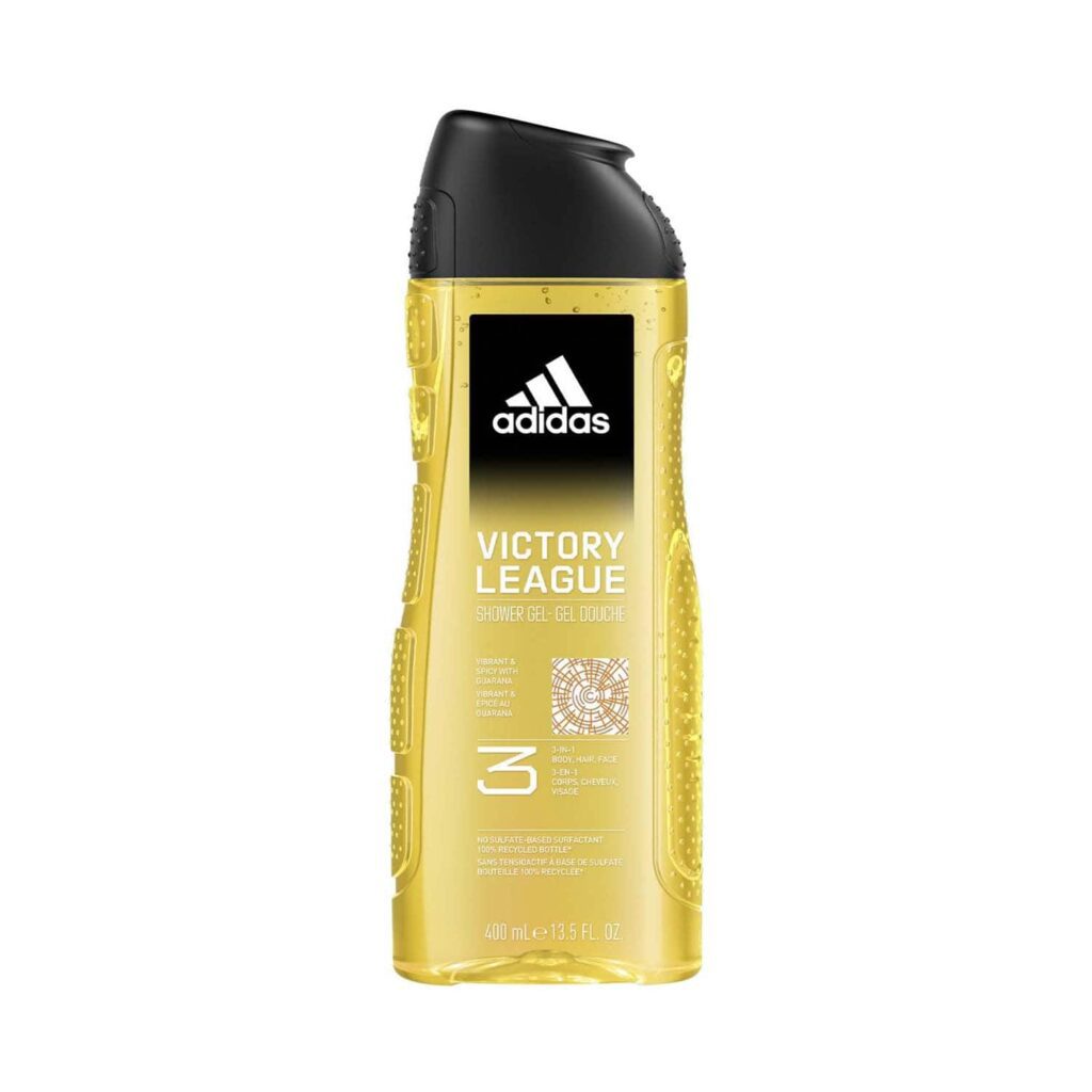Adidas Victory League 3-In-1 Shower Gel For Men (400 ml) - Adidas