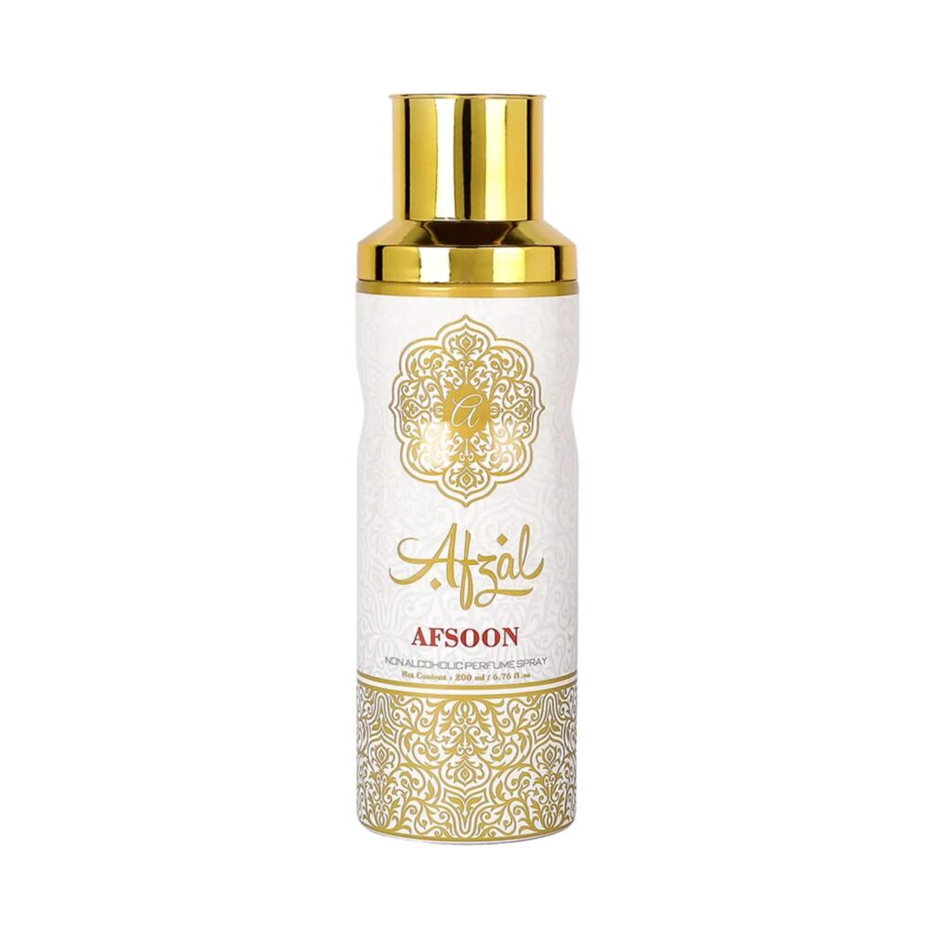 Afzal Non Alcoholic Afsoon Deodorant (200ml) - Afzal