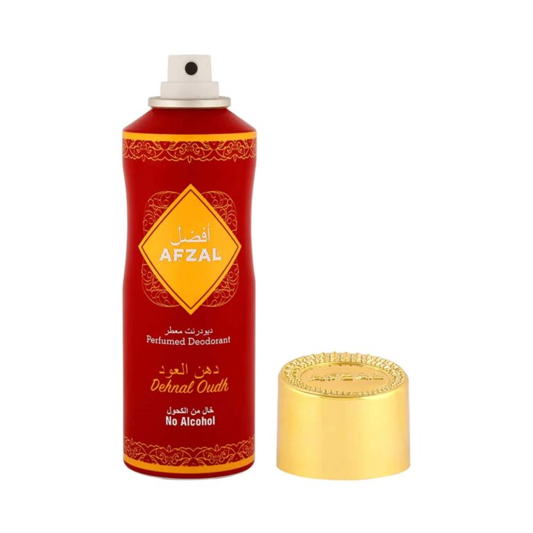 Afzal Non Alcoholic Dehnal Oud Deodorant (200ml) - Afzal