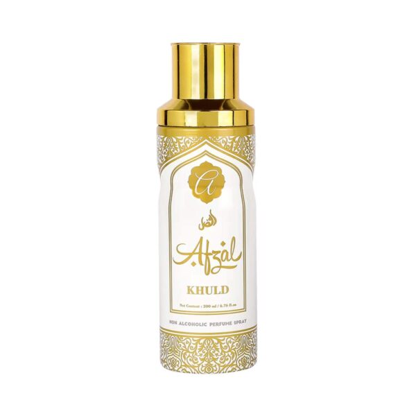 Afzal Non Alcoholic Khuld Deodorant (200ml) - Afzal