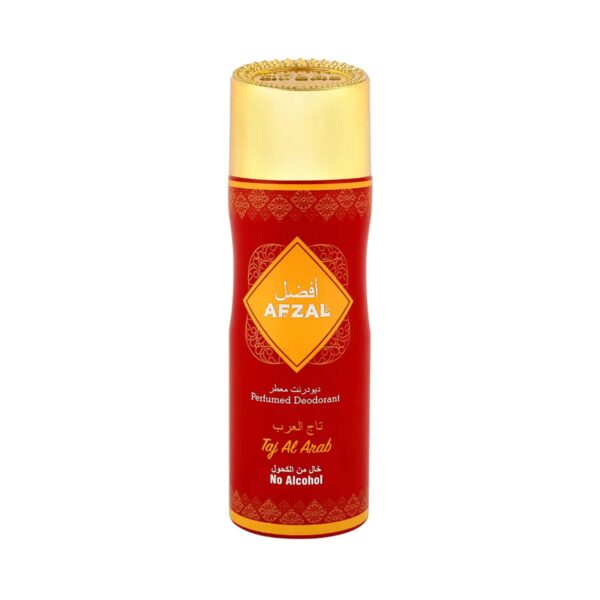 Afzal Non Alcoholic Taj Al Arab Deodorant (200ml) - Afzal