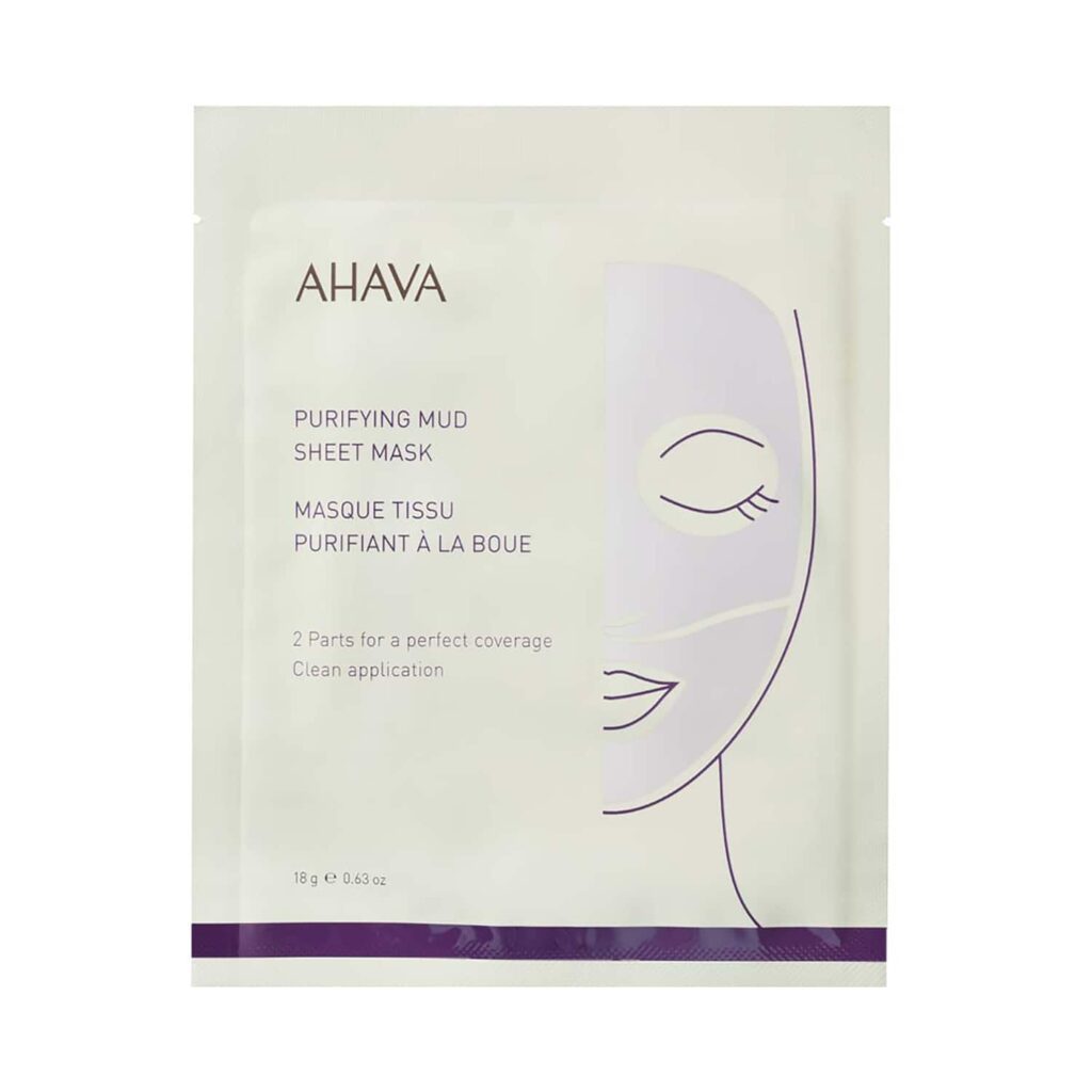 Ahava Purifying Mud Sheet Mask (18g) - Ahava