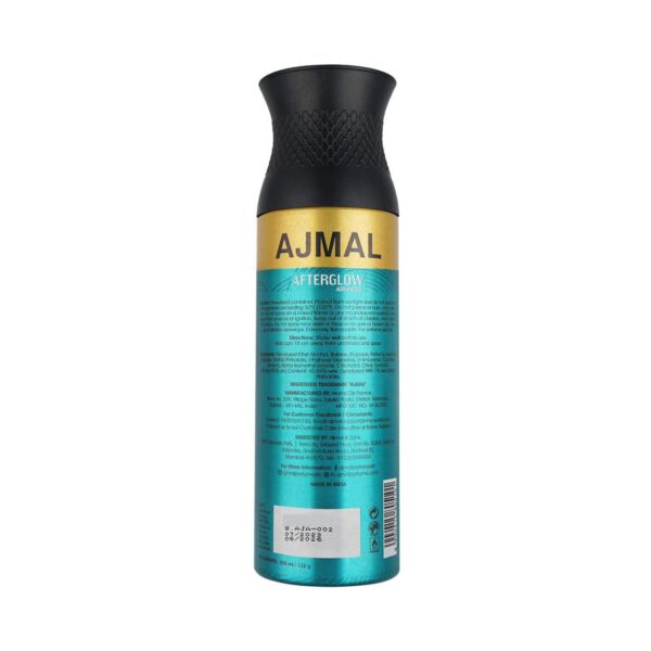 AJMAL Afterglow Advanced Body Spray For Unisex (200 ml) - Ajmal