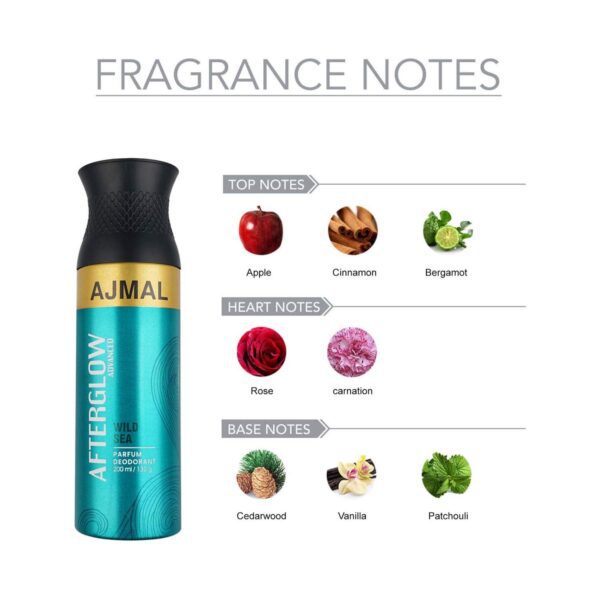 AJMAL Afterglow Advanced Body Spray For Unisex (200 ml) - Ajmal