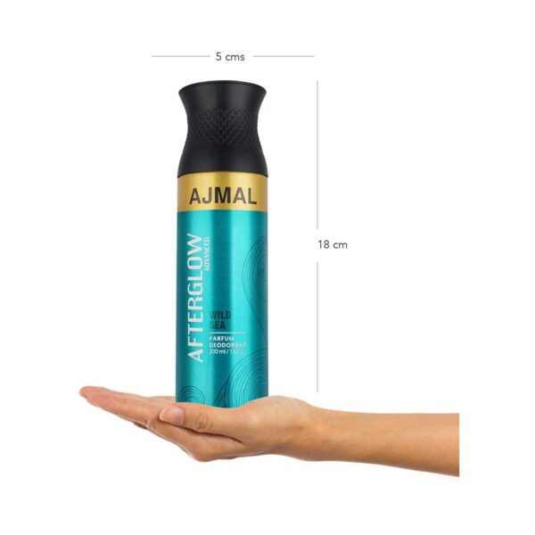 AJMAL Afterglow, Captivate Advanced & Nemesis Deodorant Spray For Unisex Set - (3 Pcs) - Ajmal
