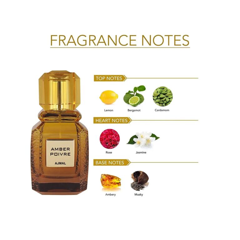 AJMAL Amber Poivre Eau De Parfum (100ml) - Ajmal