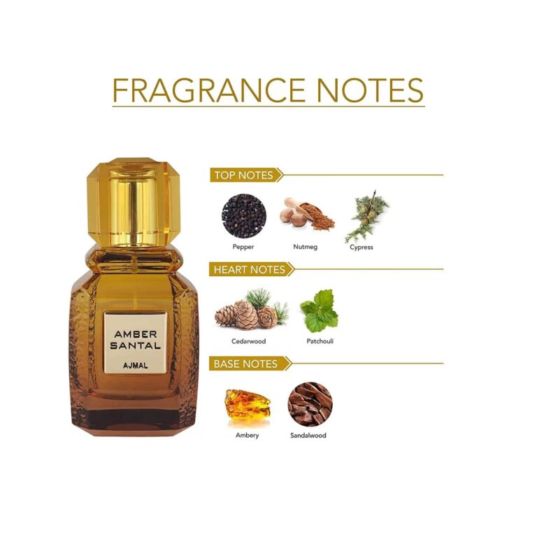 AJMAL Amber Santal Eau De Parfum (100ml) - Ajmal