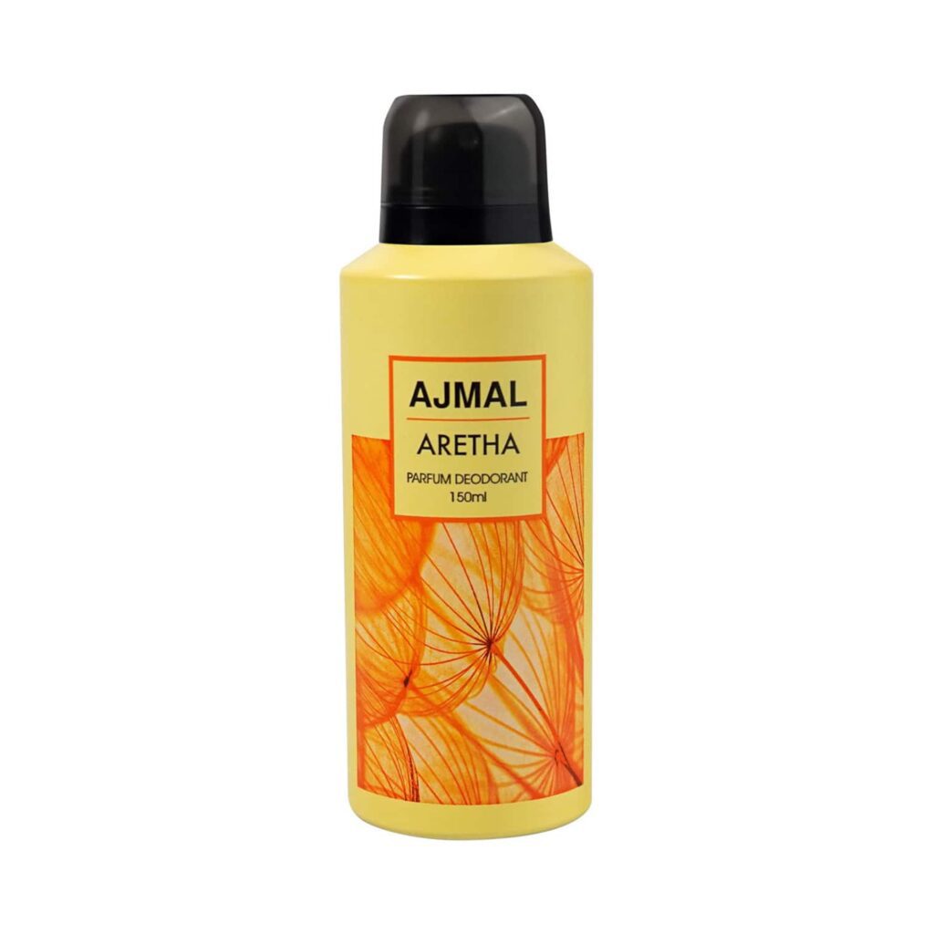 AJMAL Aretha Fruity Perfume Deodorant Scent Spray Party Wear Gift for Women (150ml) - Ajmal