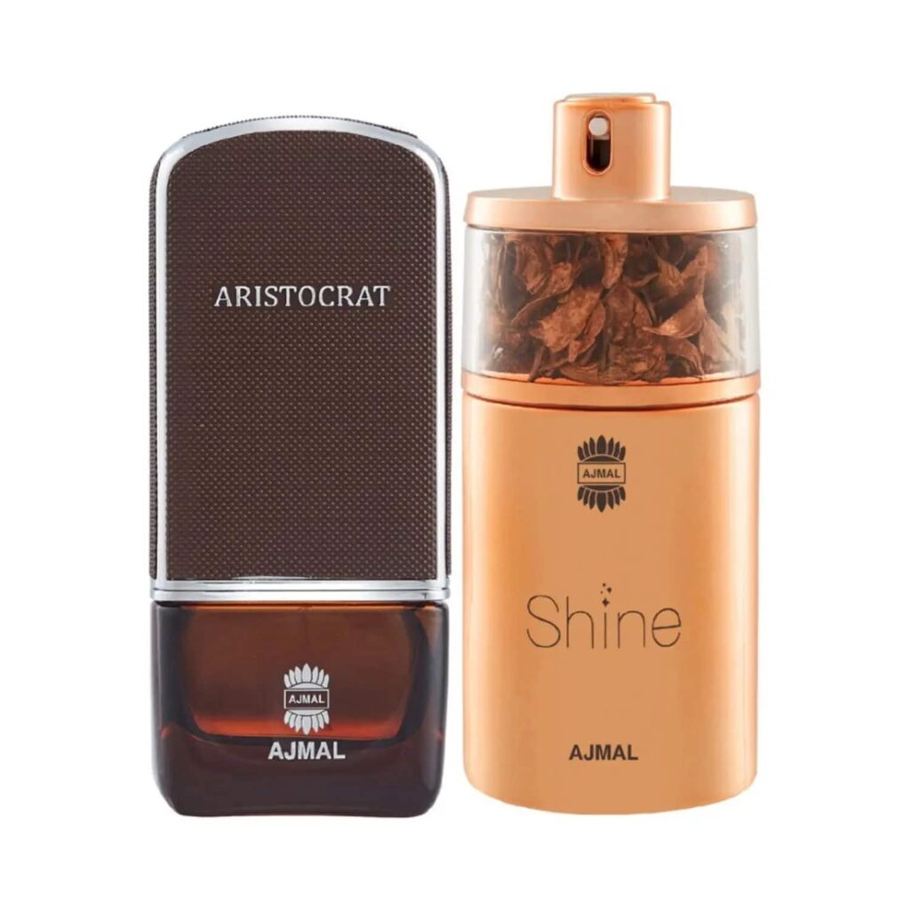 AJMAL Aristocrat And Shine Eau De Parfum (2Pc) - Ajmal