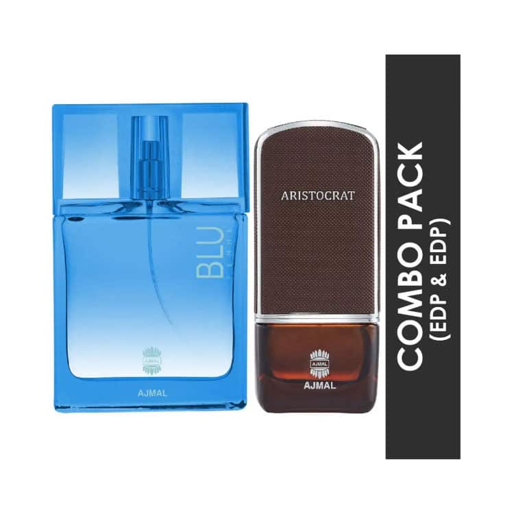 AJMAL Aristocrat & Blu Femme Eau De Parfum (2Pc) - Ajmal