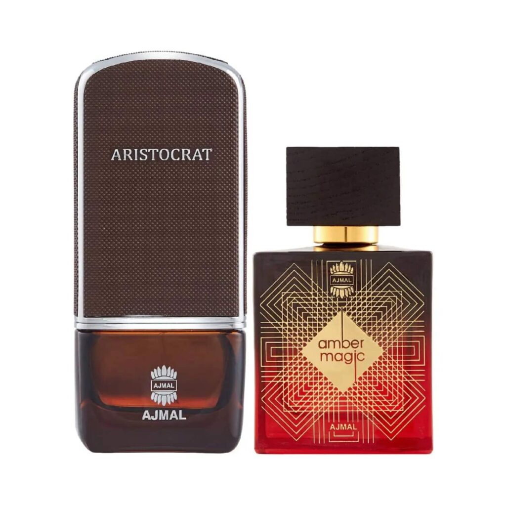 AJMAL Aristocrat Eau De Parfum And Amber Magic Eau De Parfum (2Pc) - Ajmal