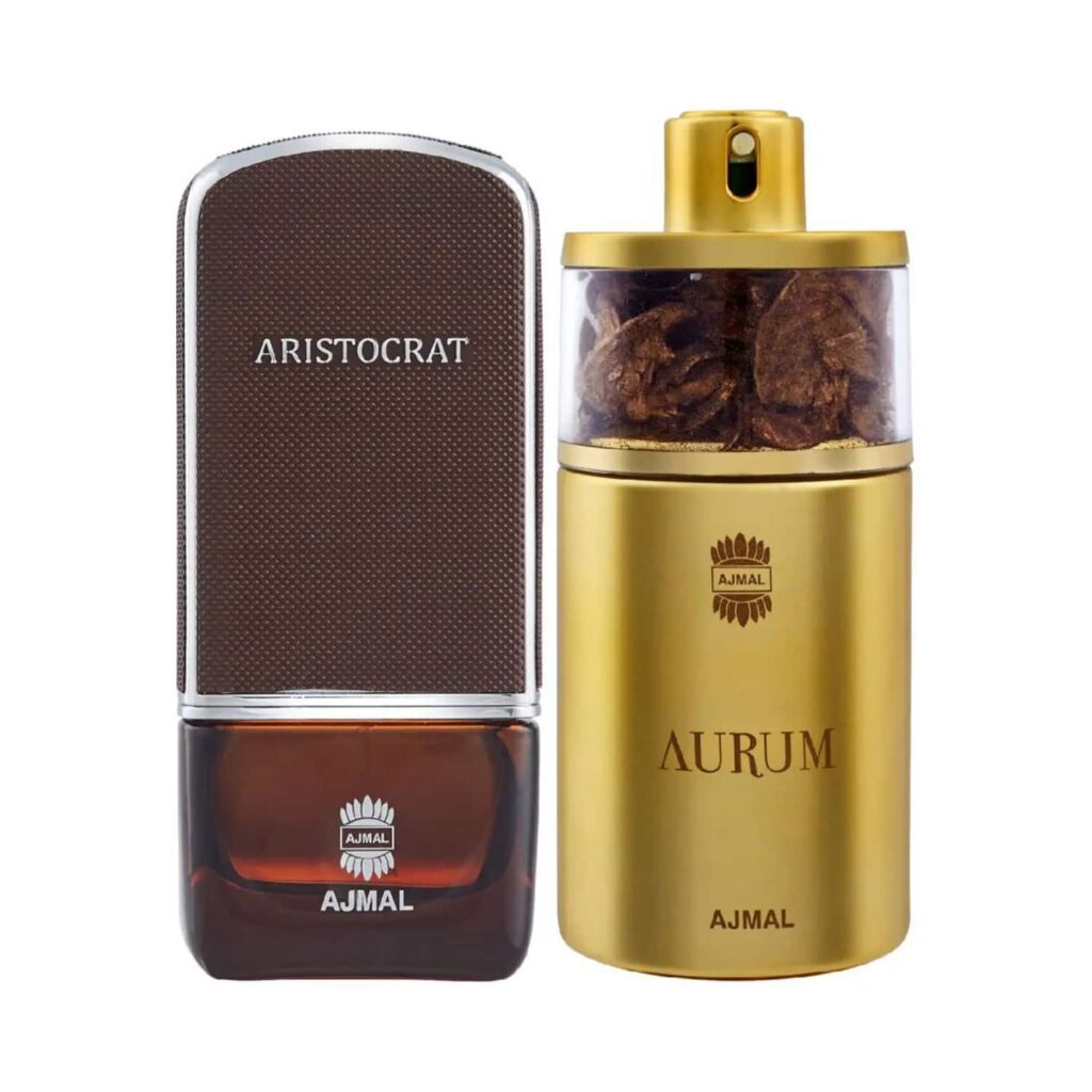 AJMAL Aristocrat Eau De Parfum And Aurum Eau De Parfum (2Pc) - Ajmal