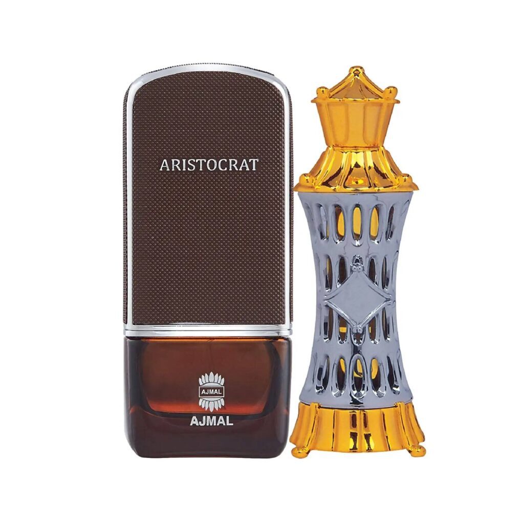 AJMAL Aristocrat Eau De Parfum And Mizyaan Concentrated Perfume Oil (2Pc) - Ajmal